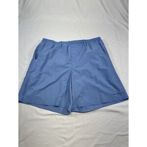 Columbia Shorts Mens XL Blue Nylon Swim Trunks Lined‎ Omni Shade Protection
